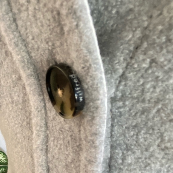 Wilfred Free Aritzia The Ganna Shirt Jacket light grey Size XS - Picture 6 of 10